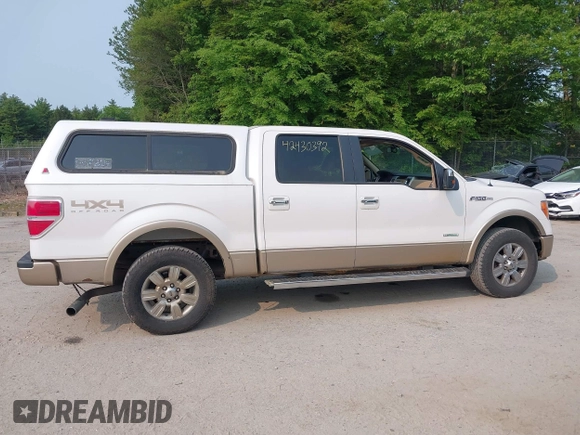 2011 Ford F-150 XLT with VIN 1FTFW1ET0BFB50725, listed as a IAAI auction lot 42430392 with 140,264 mi miles and . Bid and sale history available at DreamBid. Image 13.