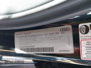 2016 Audi A6 Premium Plus z VIN WAUGFAFC8GN103391, wystawiony jako IAAI lot #41341007 z przebiegiem 130 581 mil mil oraz . Historia ofert i sprzedaży dostępna na DreamBid. Obrazek 9.