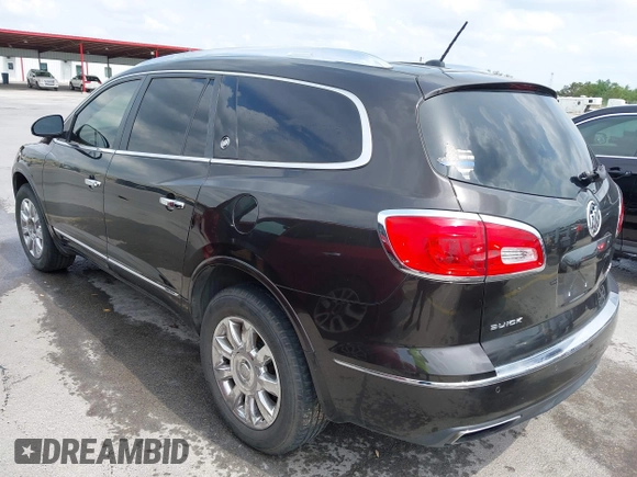 2014 Buick Enclave Leather with VIN 5GAKRBKD8EJ243603, listed as a IAAI auction lot 42159022 with 215,773 mi miles and . Bid and sale history available at carsss.com. Image 3.