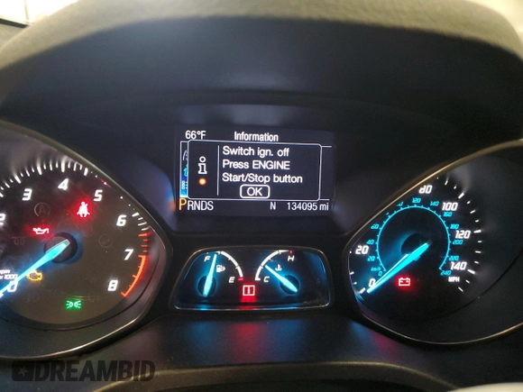 2013 Ford Escape SEL with VIN 1FMCU9H90DUB18357, listed as a Copart auction lot 54342635 with 134,095 mi miles and Clean Title. Bid and sale history available at DreamBid. Image 9.