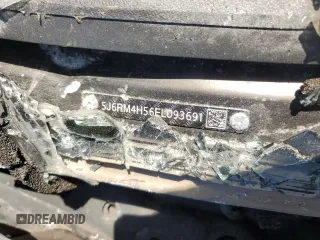 2014 Honda CR-V EX with VIN 5J6RM4H56EL093691, listed as a Copart auction lot 56348585 with Not provided miles and Salvage title. Bid and sale history available at DreamBid. Image 12.