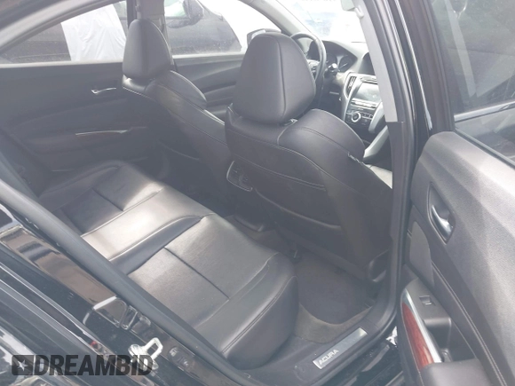2017 Acura TLX V6 w/Technology Pkg with VIN 19UUB3F50HA001284, listed as a IAAI auction lot 41690442 with 131,280 mi miles. Bid and sale history available at carsss.com. Image 8.