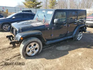 2015 Jeep Wrangler Unlimited Sahara with VIN 1C4BJWEG2FL643469, listed as a Copart auction lot 48535645 with 191,746 mi miles and Clean Title. Bid and sale history available at carsss.com. Image 1.