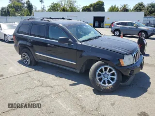 2005 Jeep Grand Cherokee Limited with VIN 1J8HR58265C699077, listed as a Copart auction lot 58490185 with 163,280 mi miles and Salvage title. Bid and sale history available at DreamBid. Image 4.