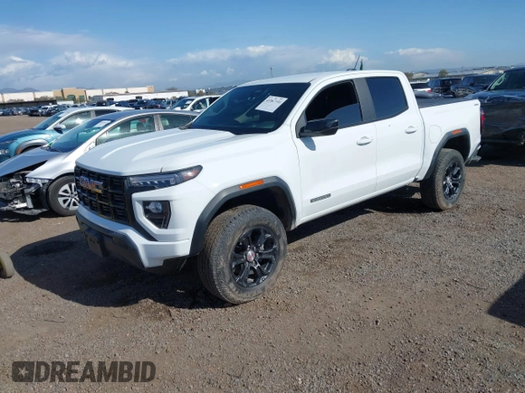2024 GMC Canyon 4WD Elevation with VIN 1GTP6BEK9R1130353, listed as a IAAI auction lot 41967300 with 10,966 mi miles and . Bid and sale history available at carsss.com. Image 2.