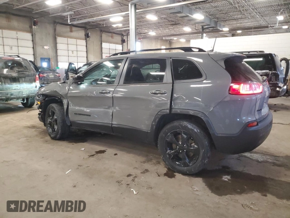 2023 Jeep Cherokee Altitude Lux with VIN 1C4PJMMB4PD104704, listed as a Copart auction lot 45655585 with 39,414 mi miles and Salvage Title. Bid and sale history available at carsss.com. Image 2.