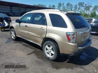 2005 Chevrolet Equinox LT with VIN 2CNDL73F356183230, listed as a IAAI auction lot 42044110 with 220,075 mi miles. Bid and sale history available at carsss.com. Image 3.