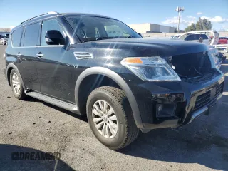 2019 Nissan Armada SV with VIN JN8AY2NC3K9585980, listed as a Copart auction lot 78176544 with Not Provided miles and Clean Title. Bid and sale history available at carsss.com. Image 4.