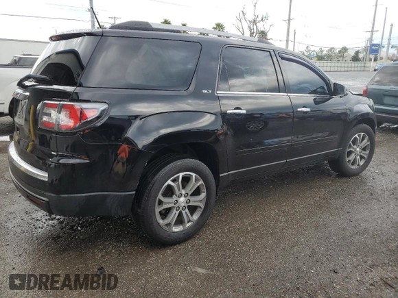 2016 GMC Acadia SLT with VIN 1GKKRRKDXGJ273149, listed as a Copart auction lot 46524635 with 0 mi miles and Salvage Title. Bid and sale history available at carsss.com. Image 3.