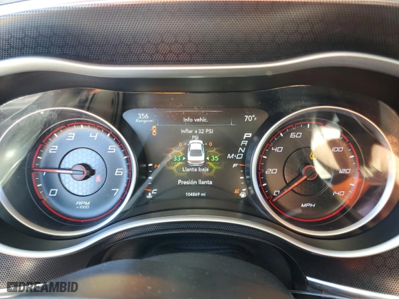 2016 Dodge Charger SXT with VIN 2C3CDXHG1GH272045, listed as a Copart auction lot 89378755 with 104,869 mi miles and Salvage Title. Bid and sale history available at carsss.com. Image 9.