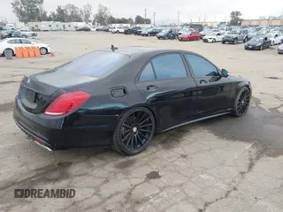 2015 Mercedes-Benz S 550 with VIN WDDUG8CB9FA179284, listed as a IAAI auction lot 41482962 with 81,075 mi miles and . Bid and sale history available at DreamBid. Image 4.