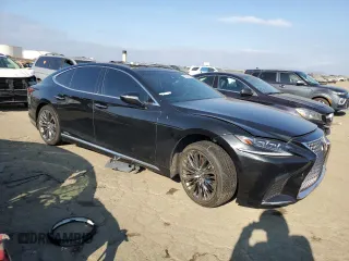 2018 Lexus LS z VIN JTHBYLFF2J5000342, wystawiony jako Copart lot #87950115 z przebiegiem 61 123 mil mil oraz Szkoda całkowita • Salvage title. Historia ofert i sprzedaży dostępna na DreamBid. Obrazek 4.