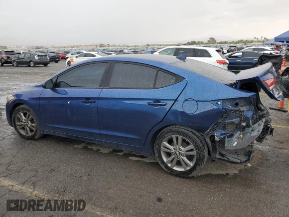 2017 Hyundai Elantra Limited z VIN 5NPD84LF0HH072770, wystawiony jako Copart lot #55665015 z przebiegiem 70 485 mil mil oraz Szkoda całkowita • Salvage title. Historia ofert i sprzedaży dostępna na DreamBid. Obrazek 2.