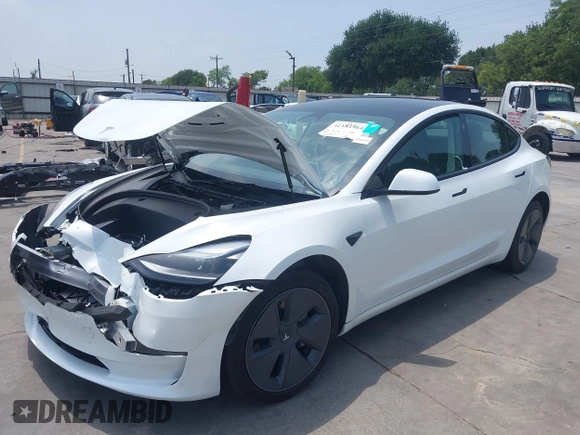 2023 Tesla Model 3 z VIN 5YJ3E1EA3PF604076, wystawiony jako IAAI lot #42181964 z przebiegiem 23 207 mil mil oraz . Historia ofert i sprzedaży dostępna na DreamBid. Obrazek 21.