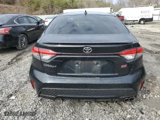 2021 Toyota Corolla SE with VIN JTDS4MCE2MJ076752, listed as a Copart auction lot 41932715 with 59,972 mi miles and Salvage Title. Bid and sale history available at carsss.com. Image 6.