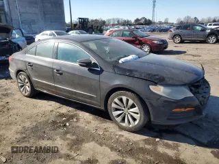 2011 Volkswagen CC Sport with VIN WVWMP7AN6BE727407, listed as a Copart auction lot 88520585 with 103,074 mi miles and Salvage Title. Bid and sale history available at carsss.com. Image 4.