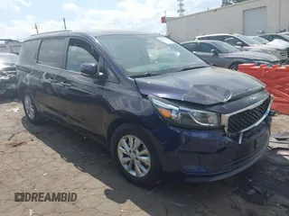 2018 Kia Sedona LX with VIN KNDMB5C16J6424343, listed as a IAAI auction lot 41952305 with 130,439 mi miles. Bid and sale history available at carsss.com. Image 1.