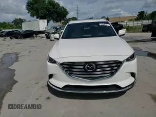 2021 Mazda CX-9 Grand Touring with VIN JM3TCADY7M0501717, listed as a Copart auction lot 59402875 with 53,218 mi miles and Salvage title. Bid and sale history available at DreamBid. Image 14.