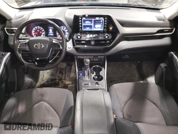 2020 Toyota Highlander L with VIN 5TDCZRBH0LS030899, listed as a Copart auction lot 75532334 with 224,693 mi miles and Salvage title. Bid and sale history available at DreamBid. Image 8.