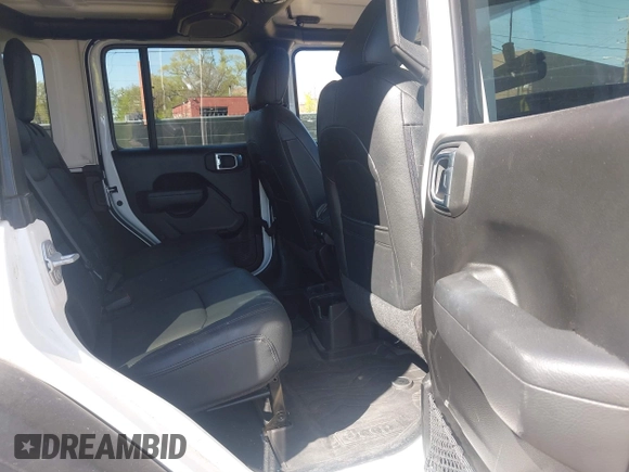 2022 Jeep Wrangler Unlimited Sport S with VIN 1C4HJXDG5NW254016, listed as a IAAI auction lot 42214730 with 42,003 mi miles and . Bid and sale history available at DreamBid. Image 8.