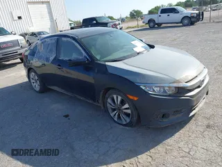 2016 Honda Civic Sedan EX-T with VIN 19XFC1F30GE015608, listed as a IAAI auction lot 42011102 with 80,812 mi miles. Bid and sale history available at carsss.com. Image 1.