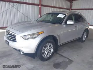 2014 Infiniti QX70 with VIN JN8CS1MWXEM413656, listed as a IAAI auction lot 42084546 with 102,913 mi miles. Bid and sale history available at carsss.com. Image 17.