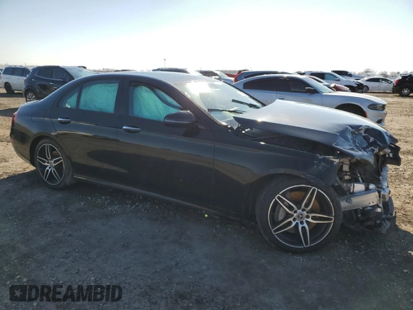 2019 Mercedes-Benz E 300 with VIN WDDZF4JB0KA669868, listed as a Copart auction lot 45765655 with 95,589 mi miles and Salvage Title. Bid and sale history available at DreamBid. Image 4.