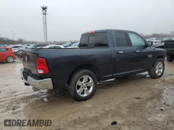 2015 Ram 1500 Big Horn with VIN 1C6RR6GT5FS512129, listed as a Copart auction lot 43155405 with 152,594 mi miles and Salvage Title. Bid and sale history available at carsss.com. Image 3.