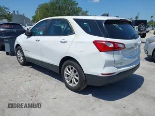 2020 Chevrolet Equinox LS with VIN 3GNAXHEV2LS693094, listed as a IAAI auction lot 42016112 with 1 mi miles. Bid and sale history available at carsss.com. Image 3.