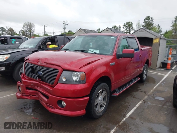 2007 Ford F-150 XLT z VIN 1FTPW12V27KA45872, wystawiony jako IAAI lot #41922758 z przebiegiem 92 213 mil mil oraz . Historia ofert i sprzedaży dostępna na DreamBid. Obrazek 2.