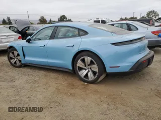 2024 Porsche Taycan with VIN WP0AA2Y14RSA12182, listed as a Copart auction lot 68667294 with 4,283 mi miles and Salvage title. Bid and sale history available at DreamBid. Image 2.