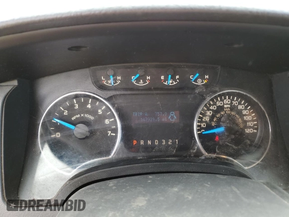 2013 Ford F-150 XL z VIN 1FTFW1EF8DFC06181, wystawiony jako Copart lot #48256795 z przebiegiem 147 939 mil mil oraz Szkoda całkowita • Salvage title. Historia ofert i sprzedaży dostępna na DreamBid. Obrazek 9.