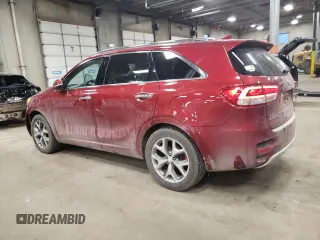 2018 Kia Sorento SX with VIN 5XYPKDA50JG418712, listed as a Copart auction lot 89107215 with 95,488 mi miles and Salvage Title. Bid and sale history available at carsss.com. Image 2.