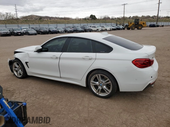 2019 BMW 4 Series 440i xDrive with VIN WBA4J7C5XKBM75674, listed as a Copart auction lot 47610865 with 92,288 mi miles and Salvage Title. Bid and sale history available at carsss.com. Image 2.