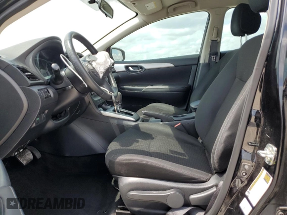 2019 Nissan Sentra S with VIN 3N1AB7AP4KY400898, listed as a Copart auction lot 53742385 with 127,032 mi miles and Salvage title. Bid and sale history available at DreamBid. Image 7.