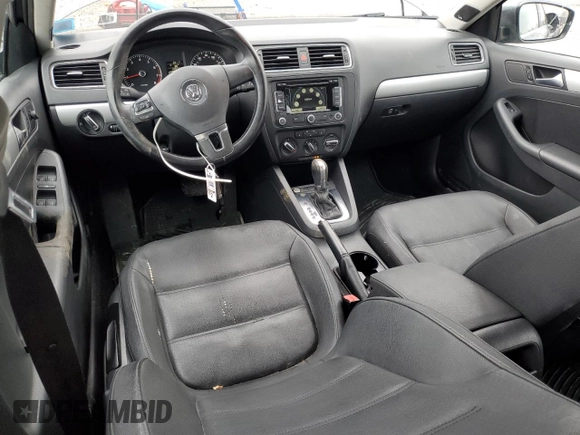 2012 Volkswagen Jetta Sedan SEL w/Sunroof with VIN 3VWLX7AJ6CM452705, listed as a Copart auction lot 43408495 with 140,878 mi miles and Salvage Title. Bid and sale history available at carsss.com. Image 8.