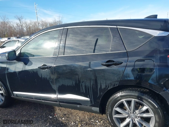 2019 Acura RDX w/Technology Pkg with VIN 5J8TC2H52KL010287, listed as a IAAI auction lot 41621364 with 82,935 mi miles. Bid and sale history available at carsss.com. Image 15.