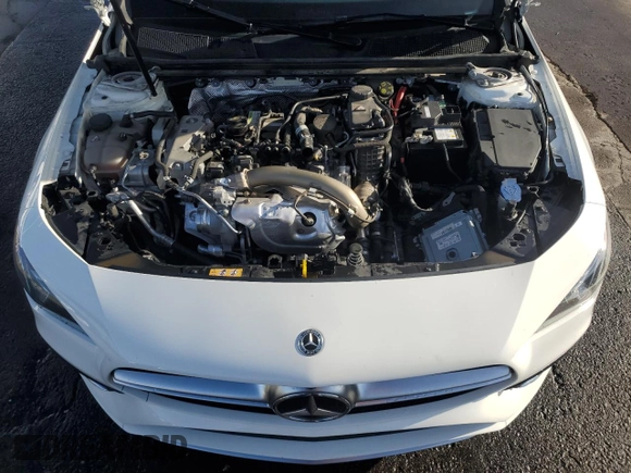 2022 Mercedes-Benz CLA 35 AMG with VIN W1K5J5BB1NN297150, listed as a Copart auction lot 72604584 with 45,594 mi miles and Salvage Title. Bid and sale history available at DreamBid. Image 11.