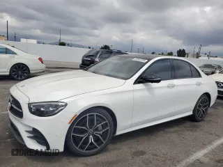 2021 Mercedes-Benz E 350 with VIN W1KZF8DB8MA938494, listed as a Copart auction lot 53282235 with 42,151 mi miles and Salvage title. Bid and sale history available at DreamBid. Image 1.