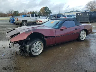 1986 Chevrolet Corvette with VIN 1G1YY6786G5902913, listed as a Copart auction lot 83990034 with 0 mi miles and Salvage Title. Bid and sale history available at carsss.com. Image 1.