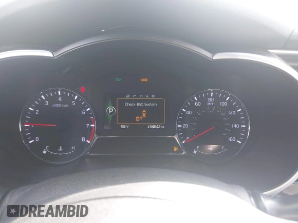 2015 Kia Optima SXL Turbo with VIN 5XXGR4A60FG413655, listed as a IAAI auction lot 41652388 with 134,642 mi miles and . Bid and sale history available at DreamBid. Image 7.