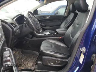 2015 Ford Edge Titanium z VIN 2FMPK4K82FBB73279, wystawiony jako Copart lot #43707385 z przebiegiem 146 111 mil mil oraz Szkoda całkowita • Salvage title. Historia ofert i sprzedaży dostępna na DreamBid. Obrazek 7.
