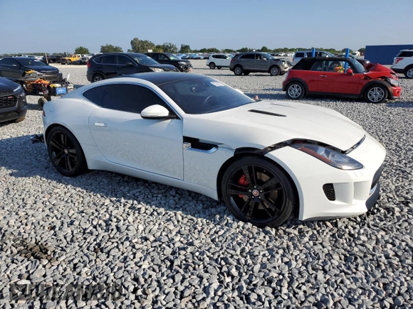 2017 Jaguar F-Type Premium with VIN SAJWA6AT0H8K46628, listed as a Copart auction lot 53251405 with 27,972 mi miles and Salvage Title. Bid and sale history available at DreamBid. Image 4.