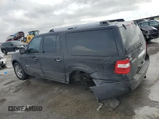 2008 Ford Expedition EL Limited with VIN 1FMFK20588LA22832, listed as a Copart auction lot 86062354 with 176,746 mi miles and Salvage Title. Bid and sale history available at carsss.com. Image 2.