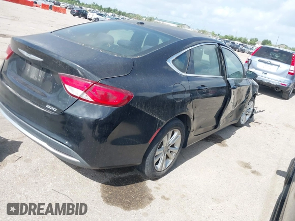 2015 Chrysler 200 Limited с VIN 1C3CCCAB8FN547054, выставлен на аукционе IAAI как лот 42455432 с пробегом 180 265 миль миль и . История ставок и продаж доступна на DreamBid. Изображение 4.