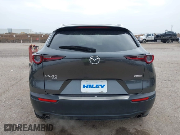 2022 Mazda CX-30 2.5 S Carbon Edition with VIN 3MVDMBCL4NM451121, listed as a IAAI auction lot 41506613 with 24,742 mi miles. Bid and sale history available at carsss.com. Image 16.