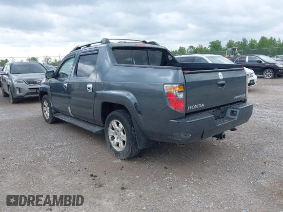 2008 Honda Ridgeline RTL with VIN 2HJYK16558H529503, listed as a IAAI auction lot 42169151 with 283,046 mi miles. Bid and sale history available at carsss.com. Image 3.