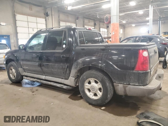 2001 Ford Explorer Sport Trac z VIN 1FMZU77E01UA08076, wystawiony jako Copart lot #45813815 z przebiegiem 158 780 mil mil oraz Czysty tytuł • Clean title. Historia ofert i sprzedaży dostępna na DreamBid. Obrazek 2.
