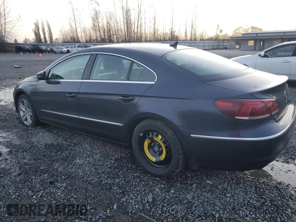 2013 Volkswagen CC Sport with VIN WVWBP7ANXDE539872, listed as a Copart auction lot 79144084 with 128,050 mi miles and Salvage Title. Bid and sale history available at DreamBid. Image 2.
