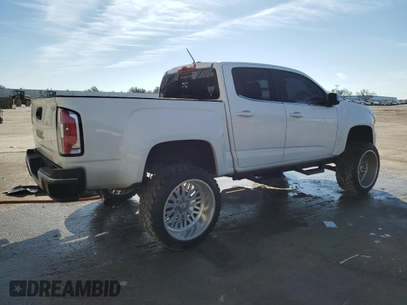 2016 GMC Canyon 4WD SLT with VIN 1GTP6DE10G1259842, listed as a Copart auction lot 43312525 with 110,978 mi miles and Non Repairable. Bid and sale history available at carsss.com. Image 3.